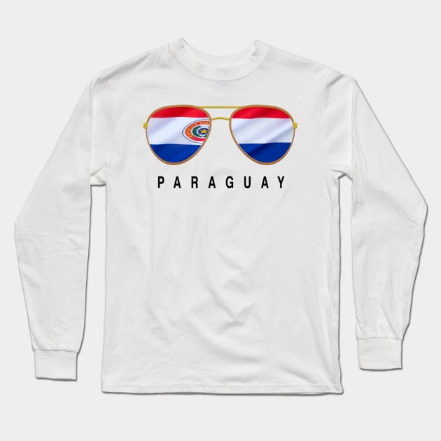 Paraguay Sunglasses Long Sleeve T-Shirt by JayD World